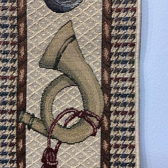 Equestrian Tapestry Wall Hanging - Picture 4 of 6